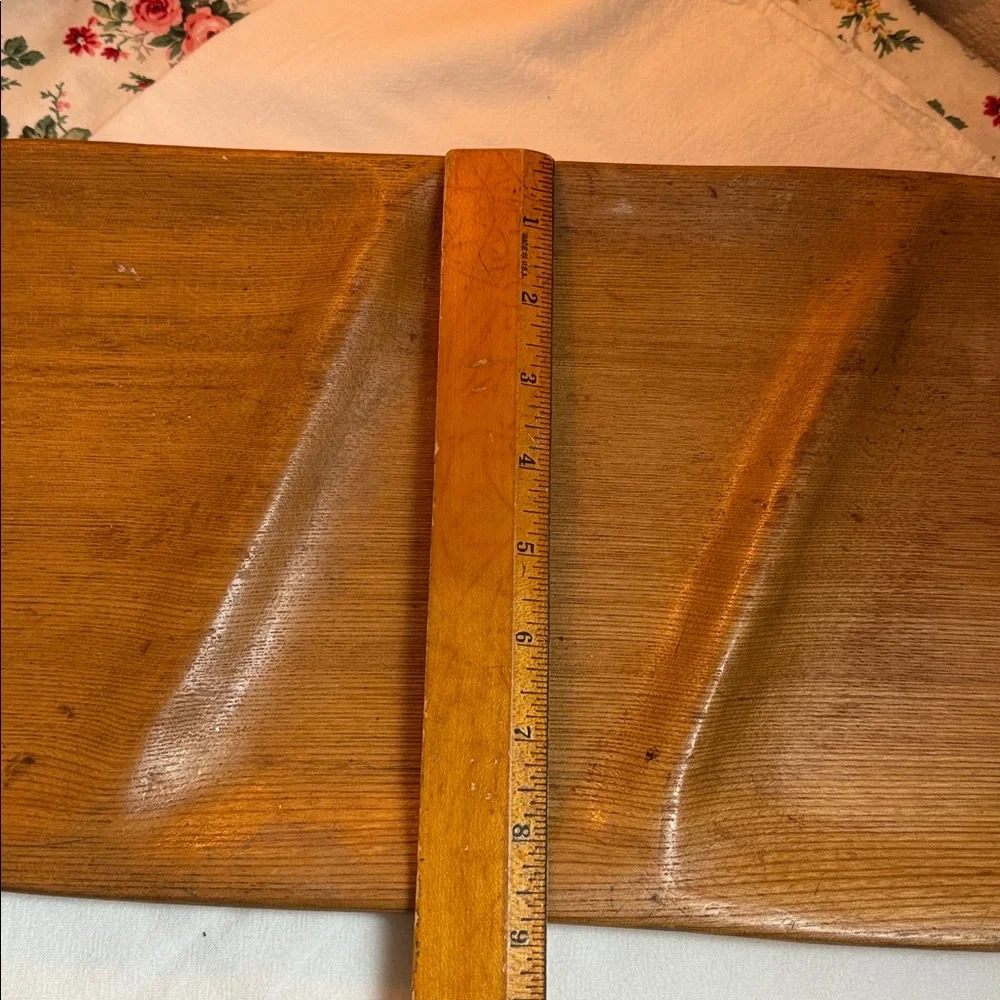 Vintage Wooden divided Tray